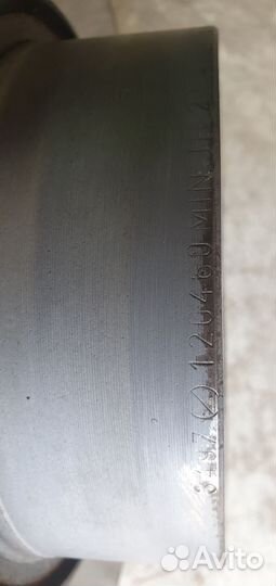 Передние тормозные на BMW 3