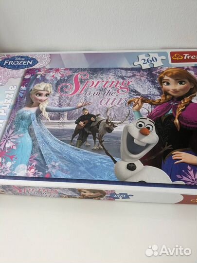 Паззл Холодное сердце (крупные детали) 2 шт