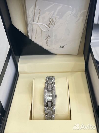Женские часы chopard с бриллиантами