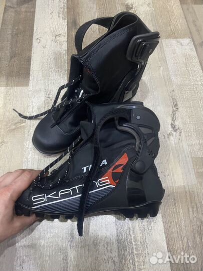 Лыжные ботинки tisa skating комби