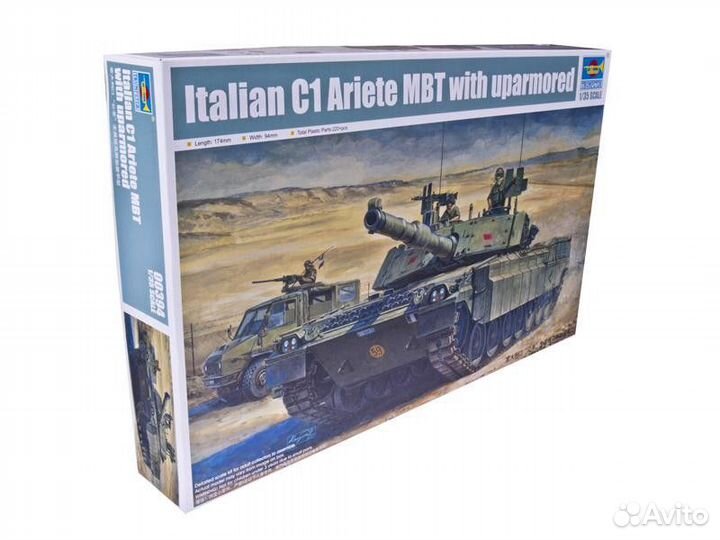 Сборная модель танка C1 Ariete