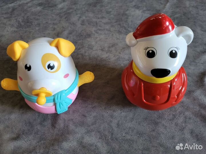 Игрушки пакетом для малышей, развивающий коврик