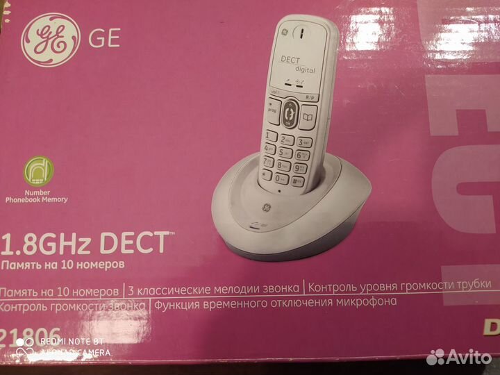 Радиотелефон General Electric RU21806