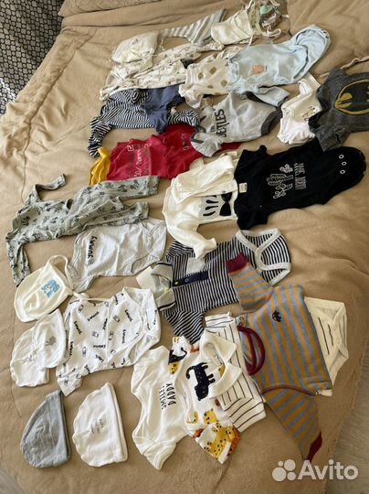 Детские вещи с 0