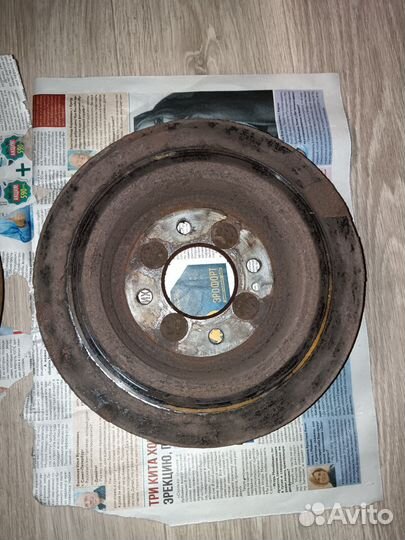 Тормозные диски Hyundai Solaris задние (2 шт)