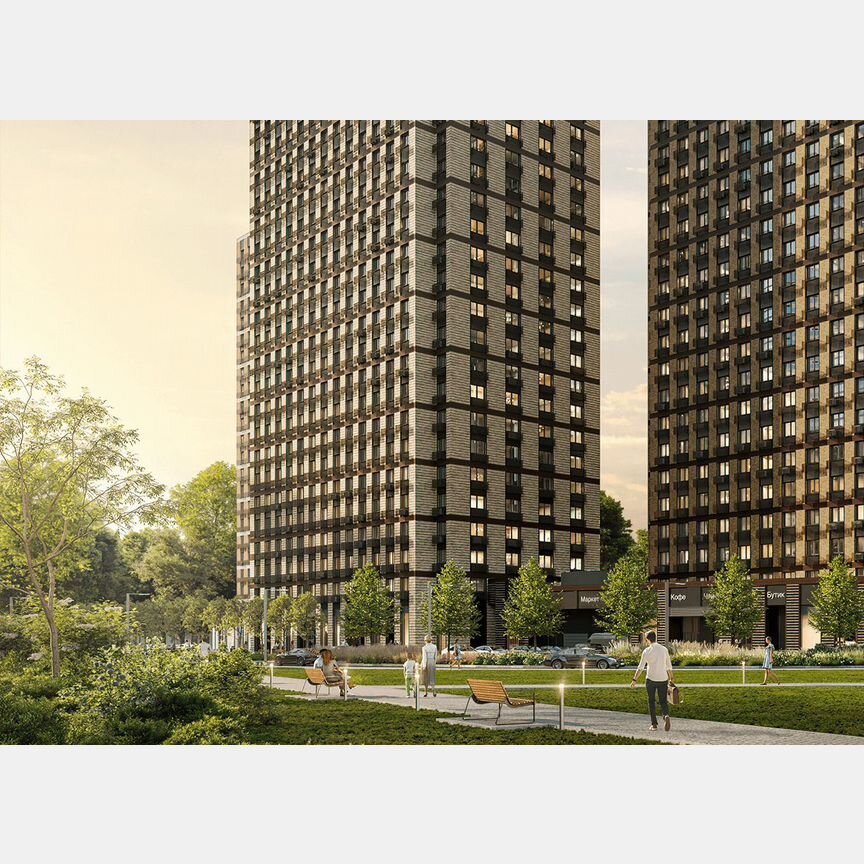 Квартира-студия, 22,6 м², 9/23 эт.