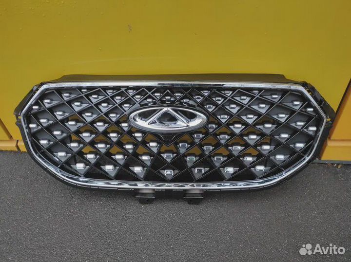 Решетка радиатора на Chery Tiggo 8 pro