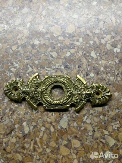 Накладка на мебель латунная