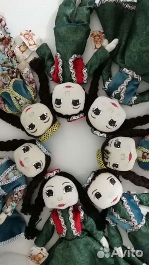 Кукла тильда татарочка 40 см ручная работа