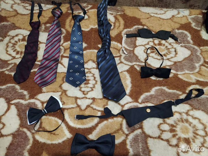 Галстуки + бабочки