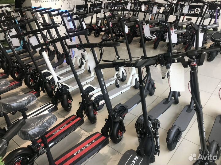 Электросамокаты Кугоо в наличии новые и б.у