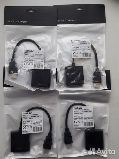 Переходник с hdmi на vga новый