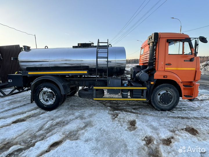 Автобетоносмеситель КАМАЗ 65115, 2018