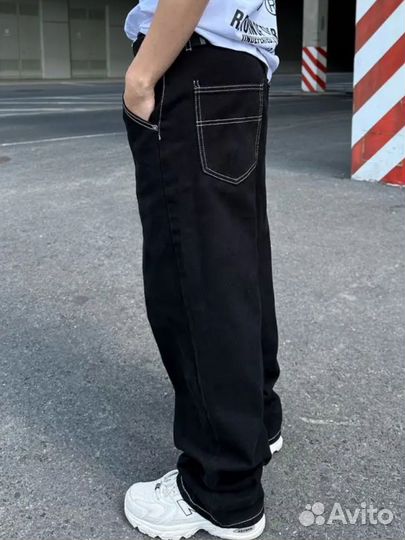 Джинсы прямые