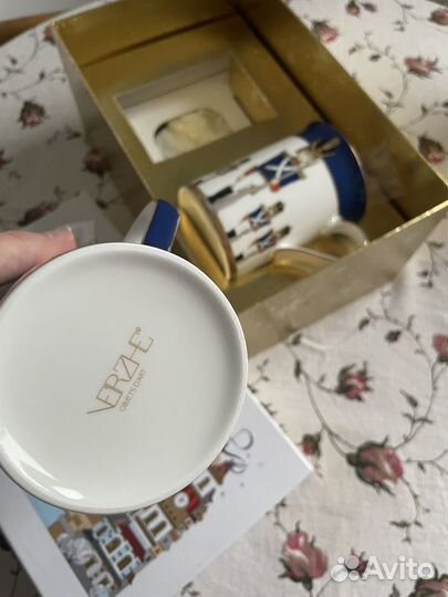 Чайный набор из костяного фарфора Verzhe