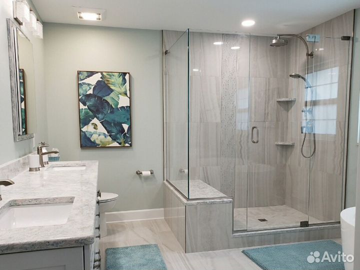 Ограждения для душа на заказ