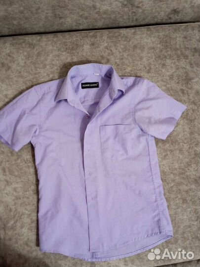 Рубашки на мальчика в школу 116- 122-128
