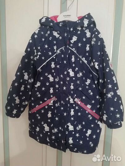 Ветровка на подкладе для девочки