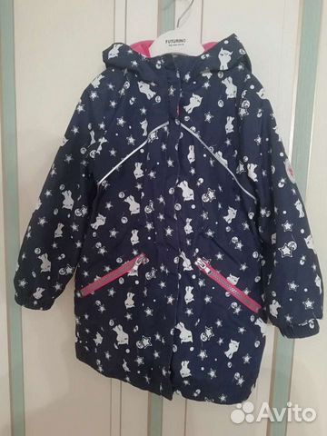 Ветровка на подкладе для девочки