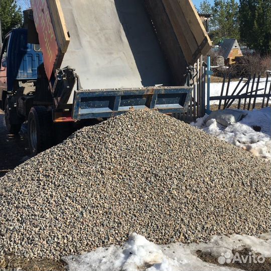 Доставка чернозёма, торф, щебень/песок. Крошка