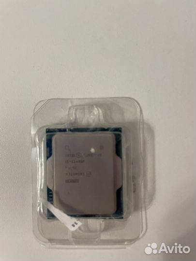 Процессор intel core i5 12400f + охлаждение