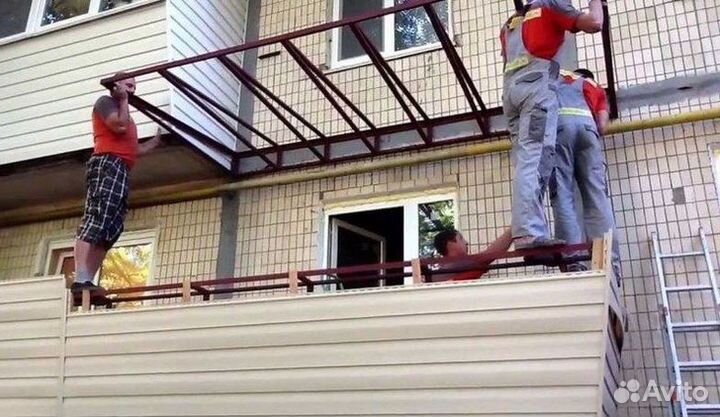 Балконная крыша