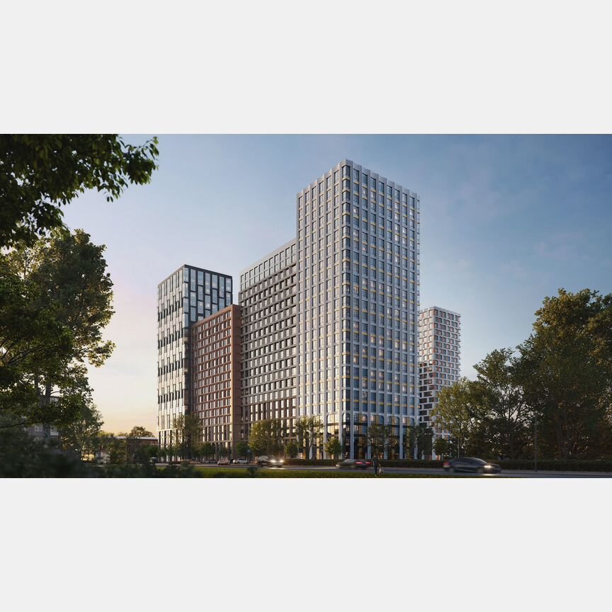 2-к. квартира, 71,9 м², 3/17 эт.