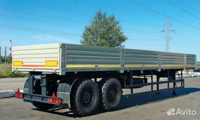 Полуприцеп бортовой Нефаз 9334-10, 2023