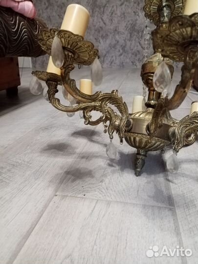 Продам старинную люстру