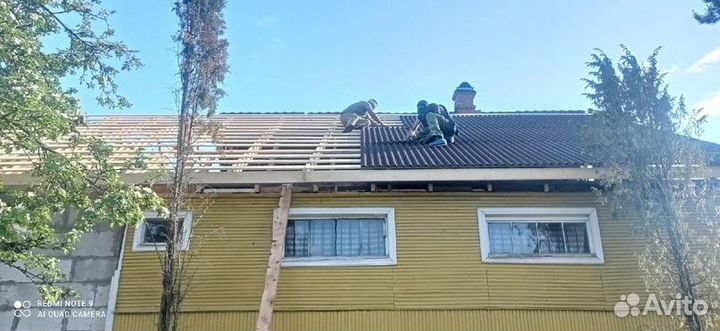 Бригада кровельщиков. Ремонт. Монтаж. Утепление