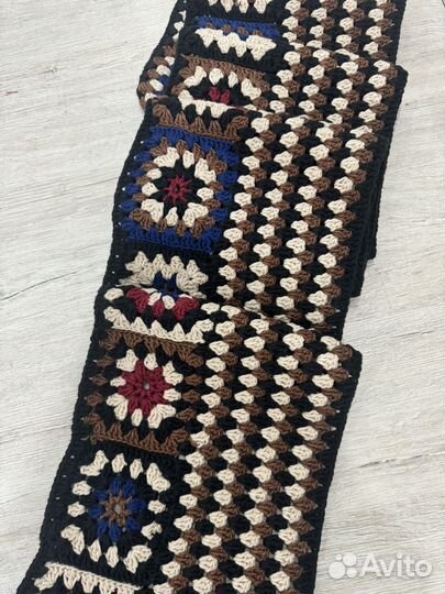 Шарф коричневый женский Анна