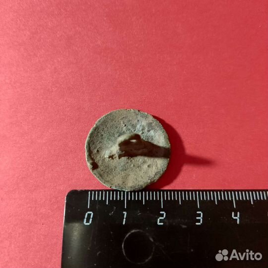 Старинная пуговица Лютый зверь