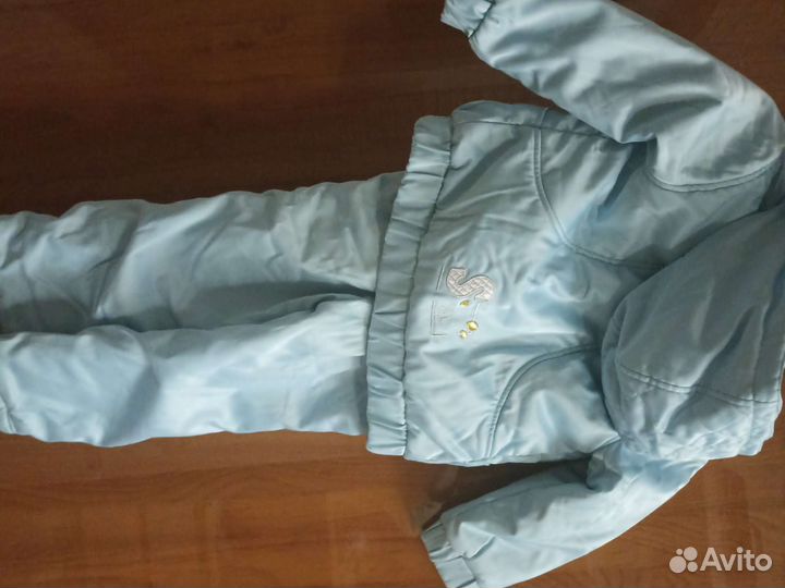 Зимний костюм на девочку 98 104