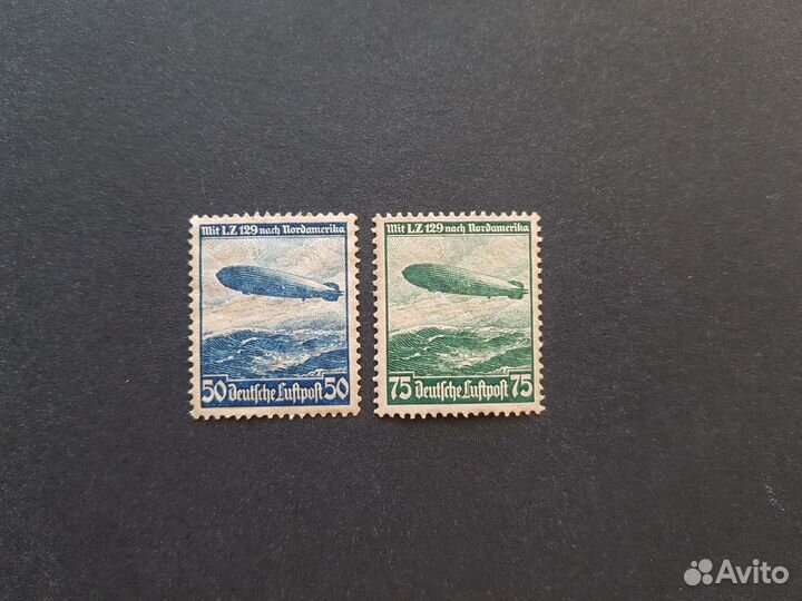 Германия 1936.Дирижабль.Полная*