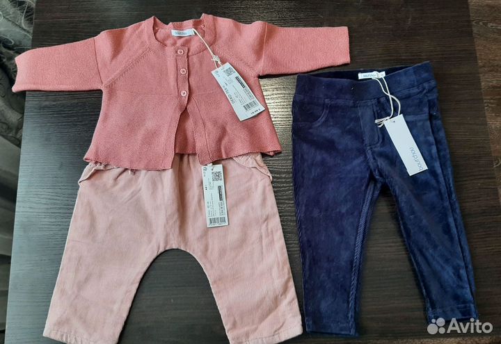 Вещи пакетом Платья, легенсы, штаны,кофта 68- 74