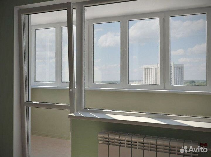 Пластиковые окна и остекление балконов