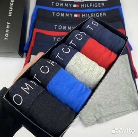 Мужские трусы-боксеры Tommy hilfiger 5 штук