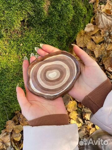 Тарелка из глины