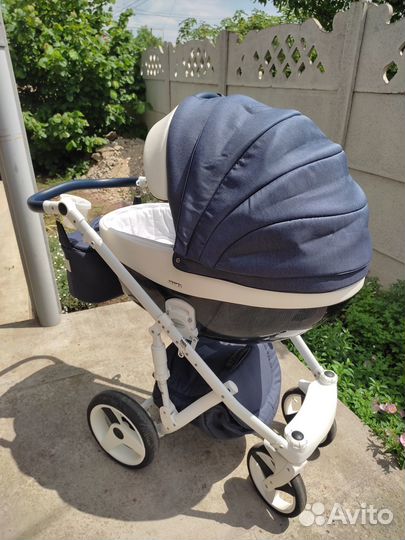 Коляска Adamex Monte carbon 3в1