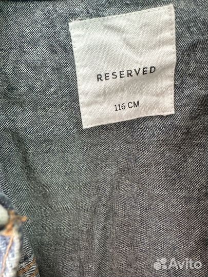 Джинсовая рубашка reserved
