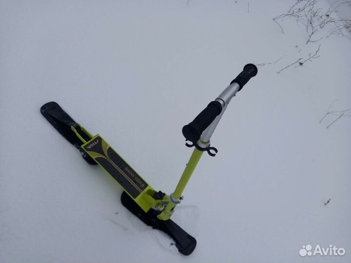 Детский снегокат самокат
