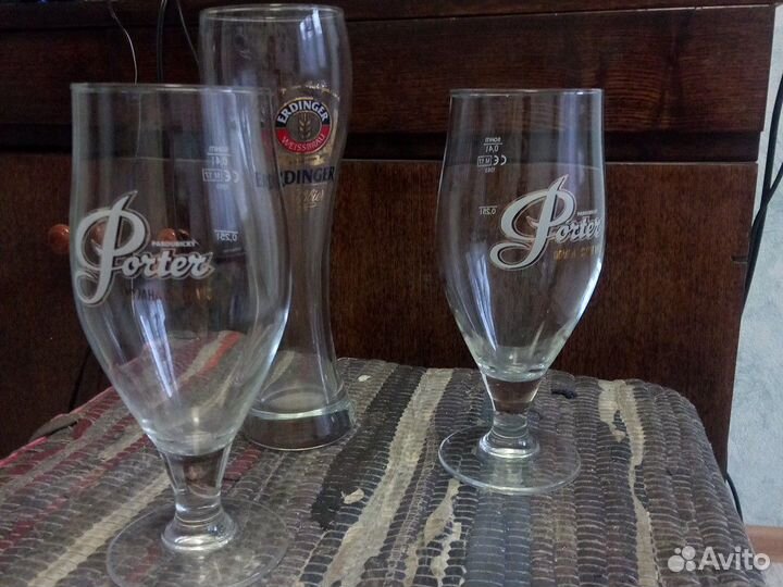 Пивные бокалы и кружки