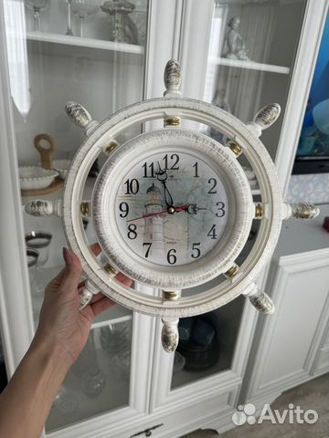 Часы настенные штурвал купить в Екатеринбурге | Личные вещи | Авито