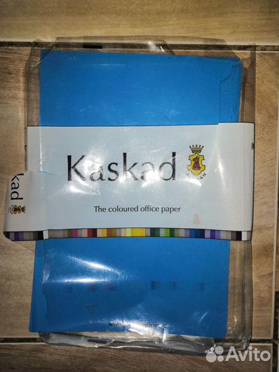 Офисная бумага a4 цветная Kaskad