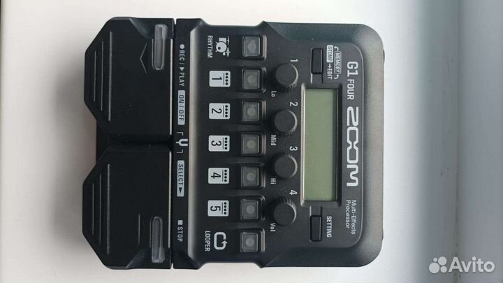 Гитарный процессор zoom g1 four