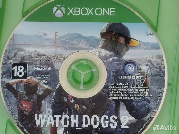 Watch dogs 2 xbox one