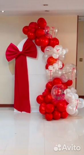 Фотозона с бантами