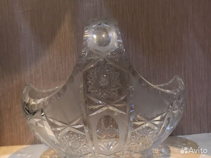 Хрустальная ваза СССР