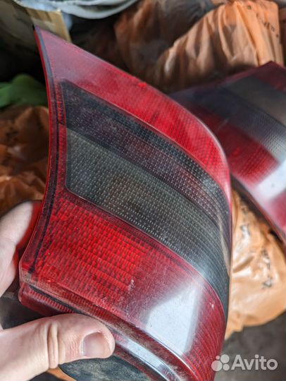 Фонари задние golf 4 hella black