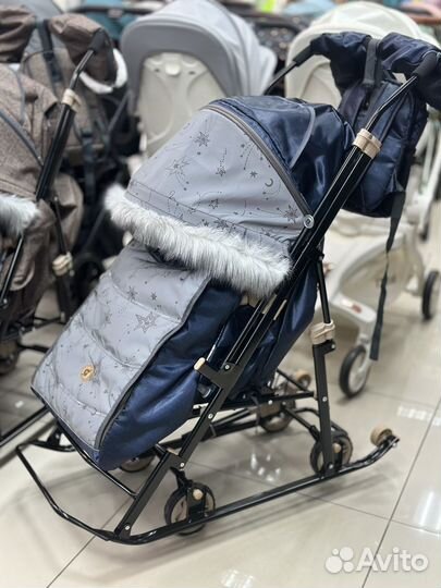 Коляска санки